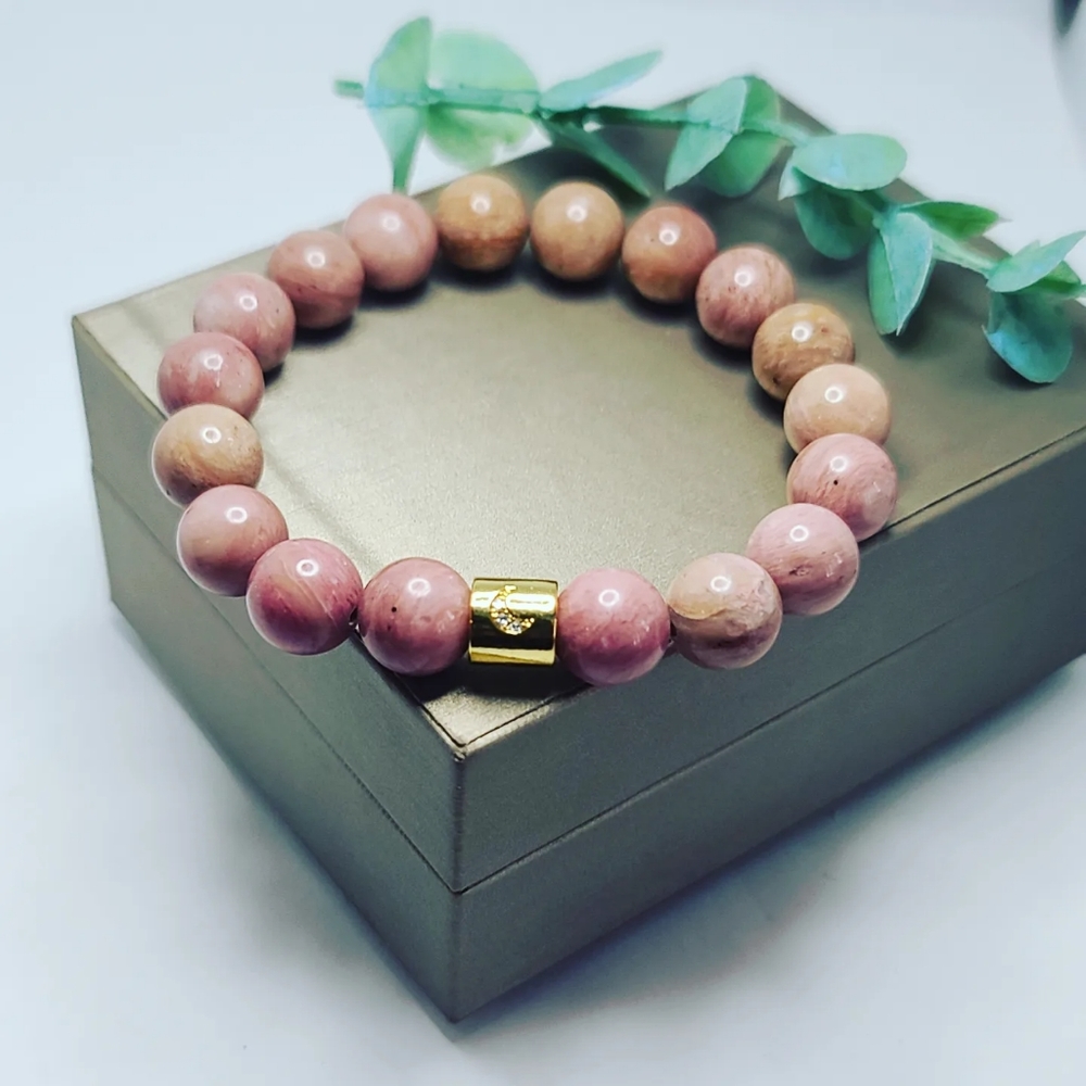 Rhodonite bracelet